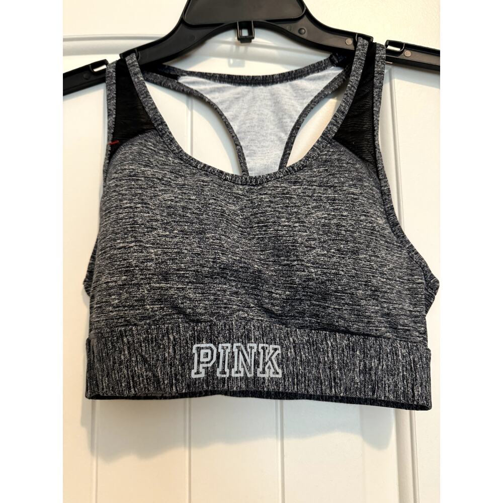 Pink by Victoria's Secret Ultimate Sports Bra Size Small Grey